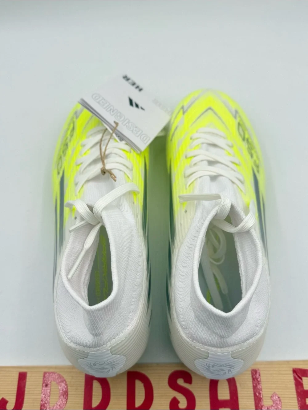 Adidas F50 Sparkfusion League Soccer FG AG Cleats White Women's Size 6 JP8350